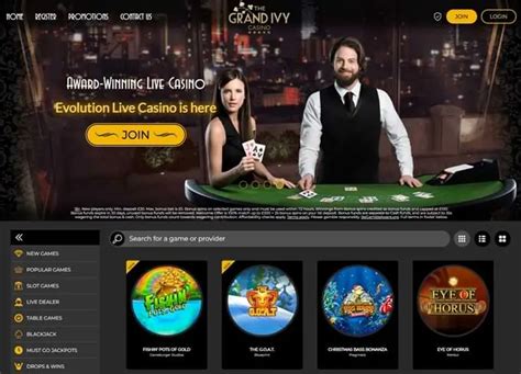grand ivybonus review|Grand Ivy Online Casino Review 2024 .